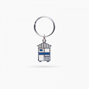 Portachiavi in Argento - blu