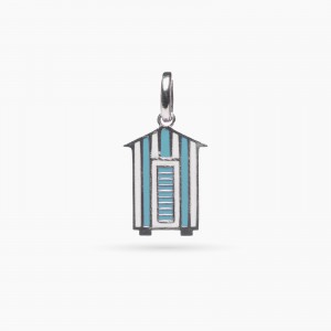 Cabina Grande in Argento - verticale tiffany