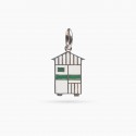 Cabina Grande in Argento - full verde