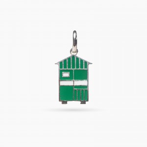 Cabina Grande in Argento - full verde