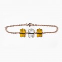 Bracciale charms in argento